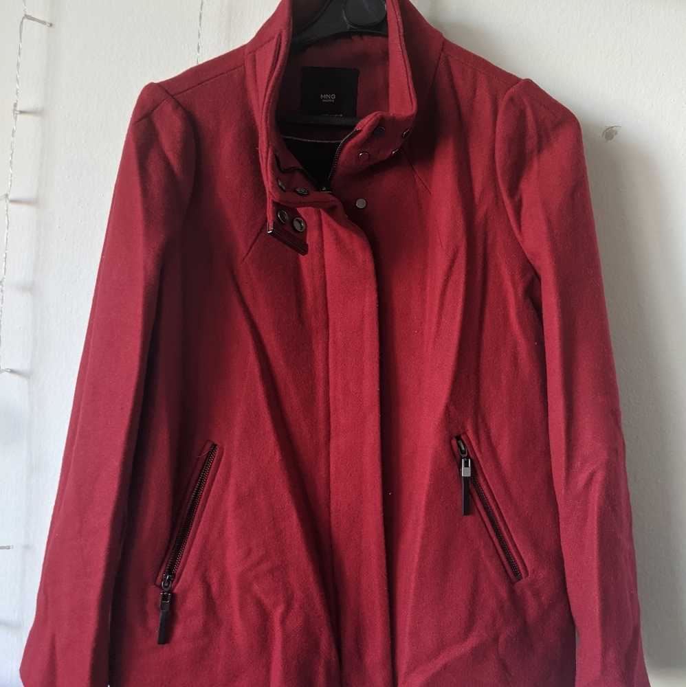 Mango Red Coat